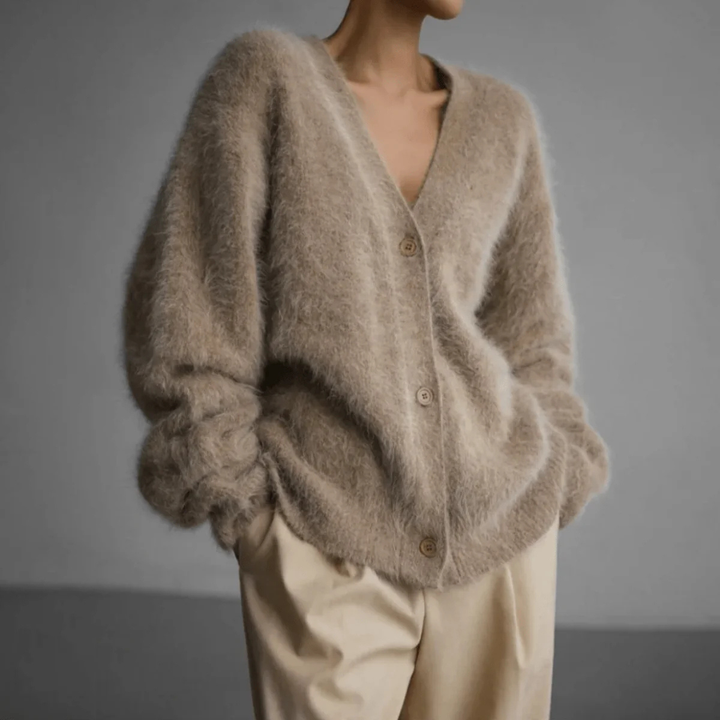 Fijngebreide cardigan voor dames