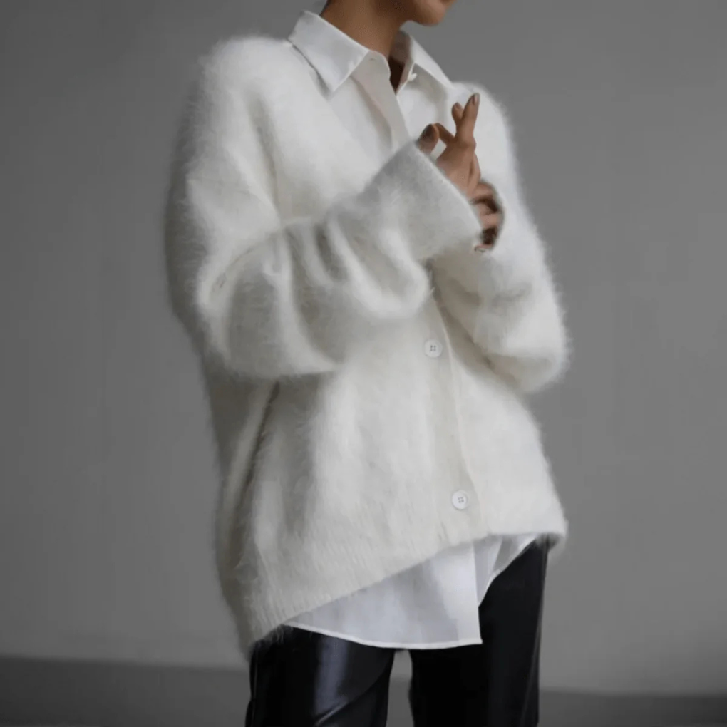 Fijngebreide cardigan voor dames