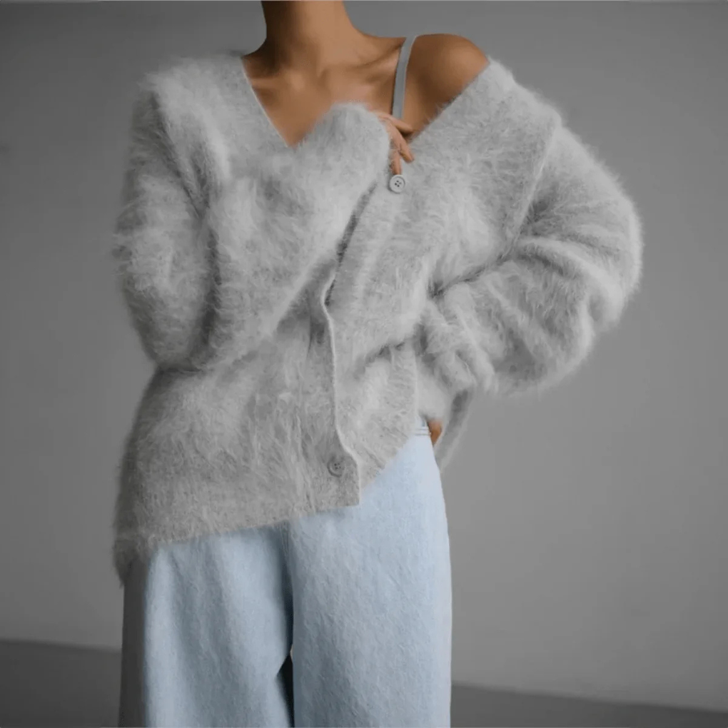 Fijngebreide cardigan voor dames