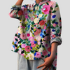 Dames blouse met bloemenprint