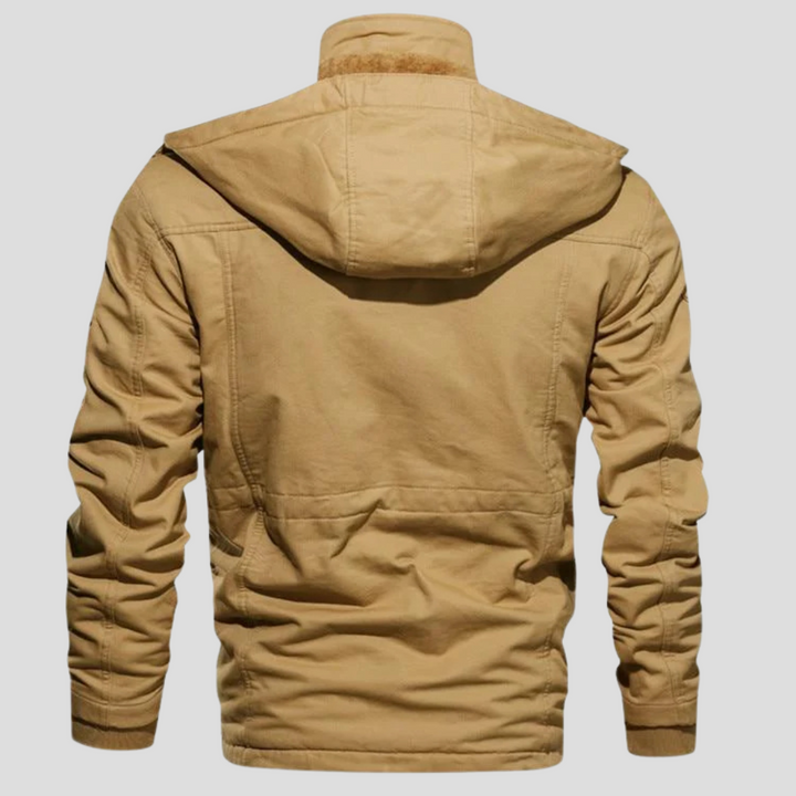 Robuuste jas voor heren – stevige laag voor koude en winderige dagen