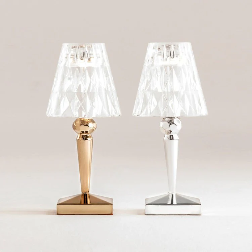 Chique tafellamp met kristallen design – CrystalLuxe