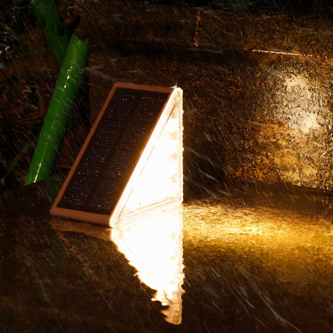 Solar trapverlichting voor buiten, waterdicht, duurzaam en met sfeervolle gloed