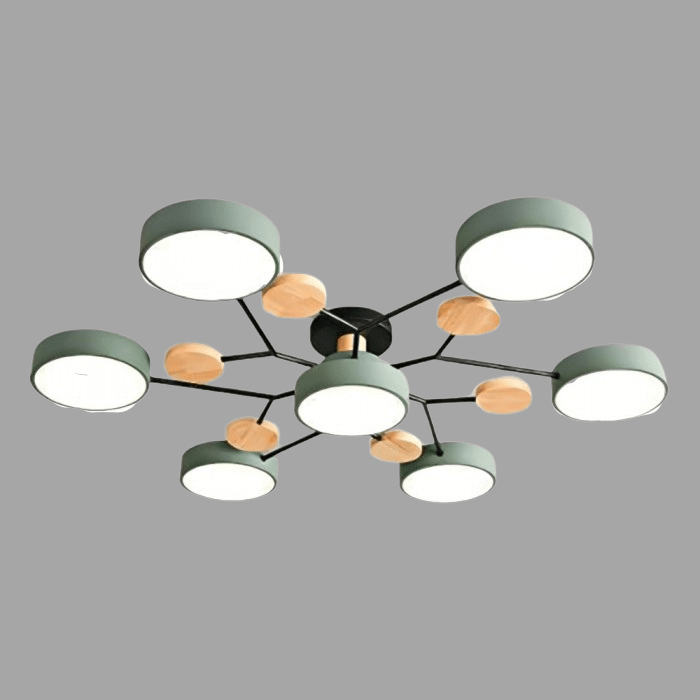 Scandinavische Plafondlamp – Vertakt Design, Elegant en Duurzaam met LED-technologie