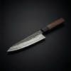 Kiritsuke-mes, lemmet van roestvrij staal, handvat van ijzerhout, 8,5 inch