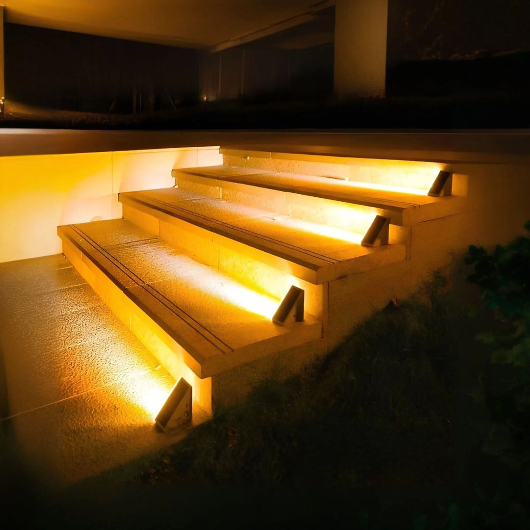 Solar trapverlichting voor buiten, waterdicht, duurzaam en met sfeervolle gloed