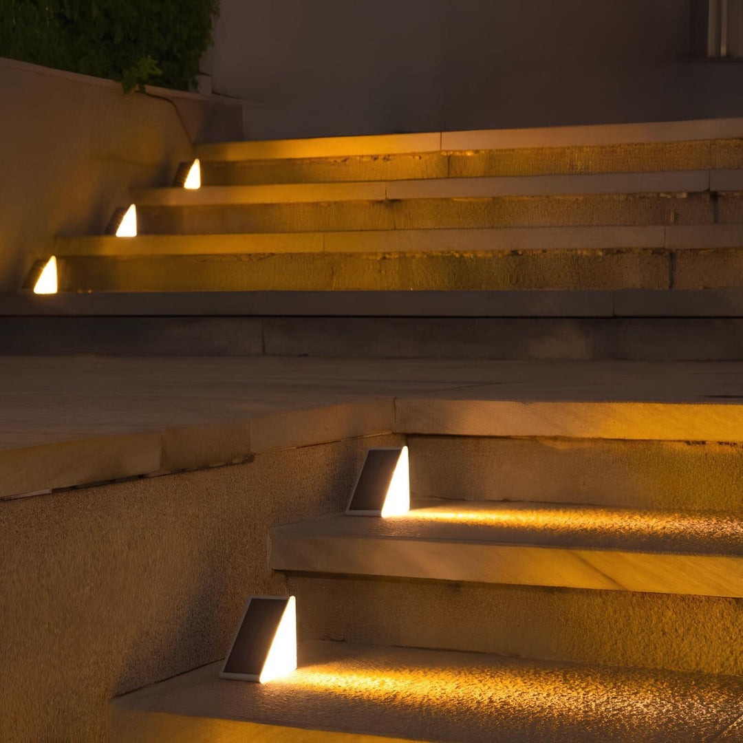 Solar trapverlichting voor buiten, waterdicht, duurzaam en met sfeervolle gloed