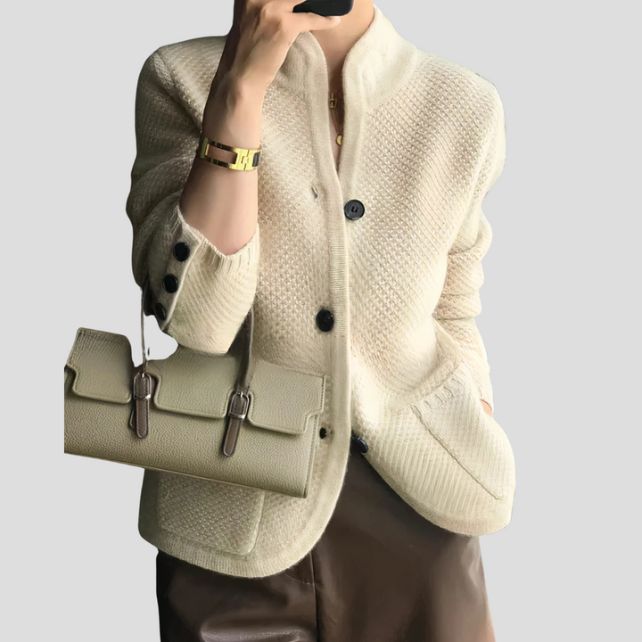 Kasjmier vest voor dames