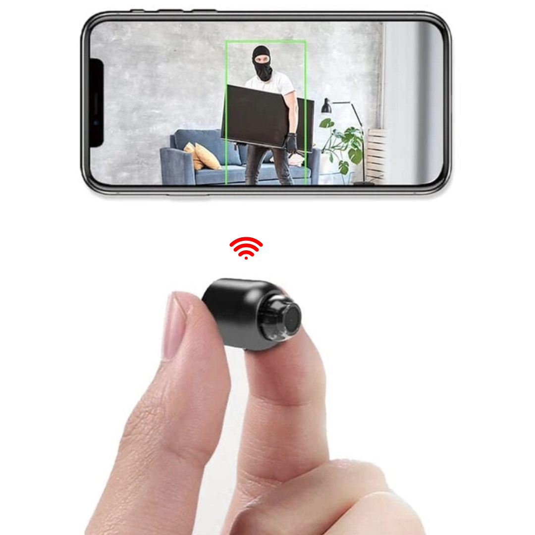 Compacte wifi-bewakingscamera met bewegingsdetectie