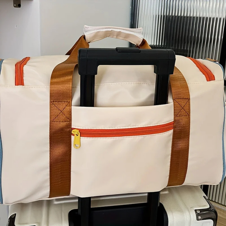 Lichtgewicht Reistas met Kleurblokken - FlexaBag
