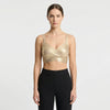 Wikkel-croptop met V-hals - Ceyda