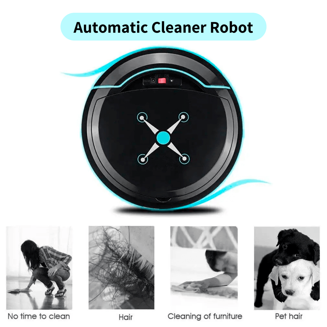 Automatische robotstofzuiger, multi-oppervlak stofzuig- en dweilrobot