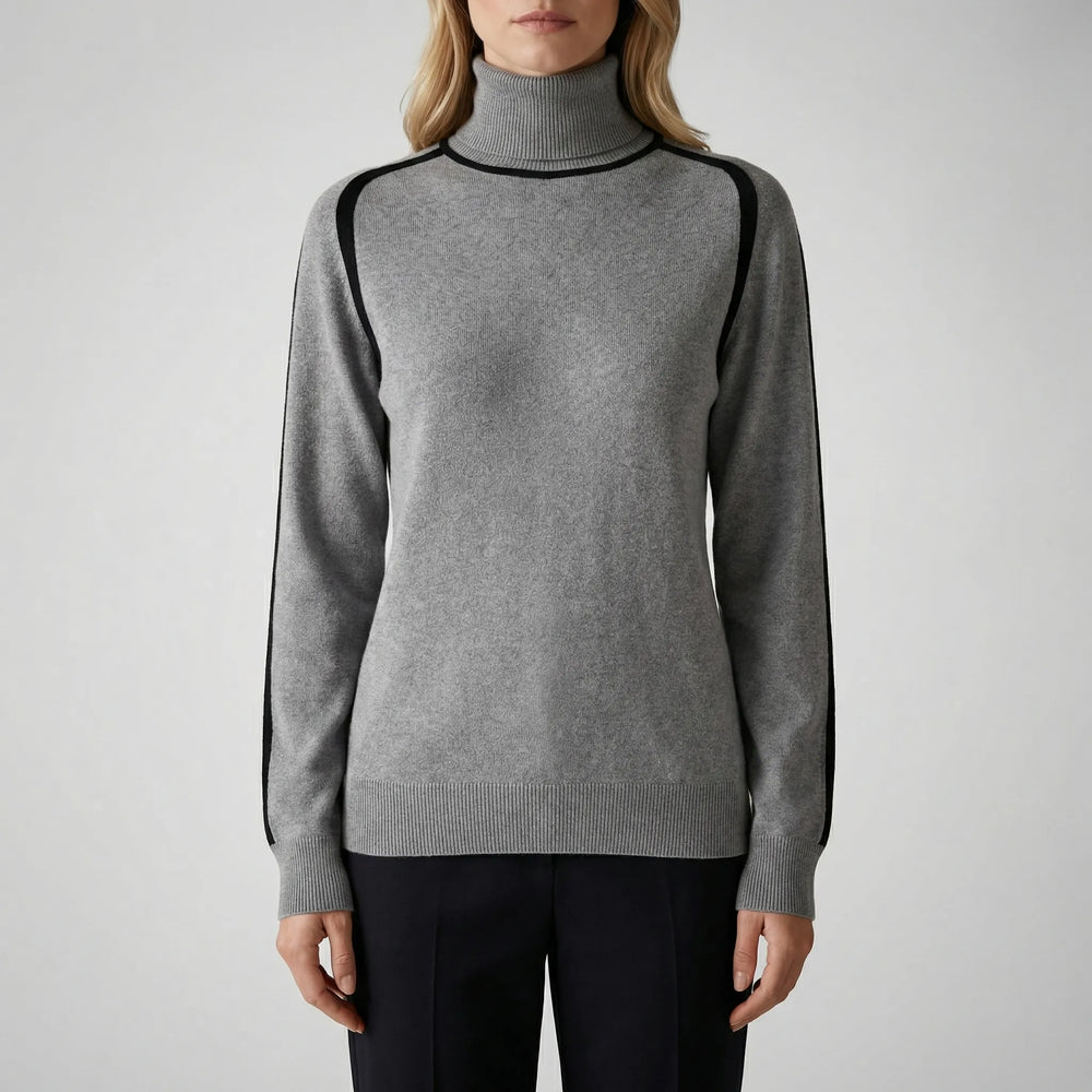 VelvarneOversized Roll-Neck Knit Jumper