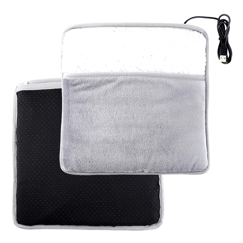 USB-voetenwarmer van zachte flanel met 40 °C warmte