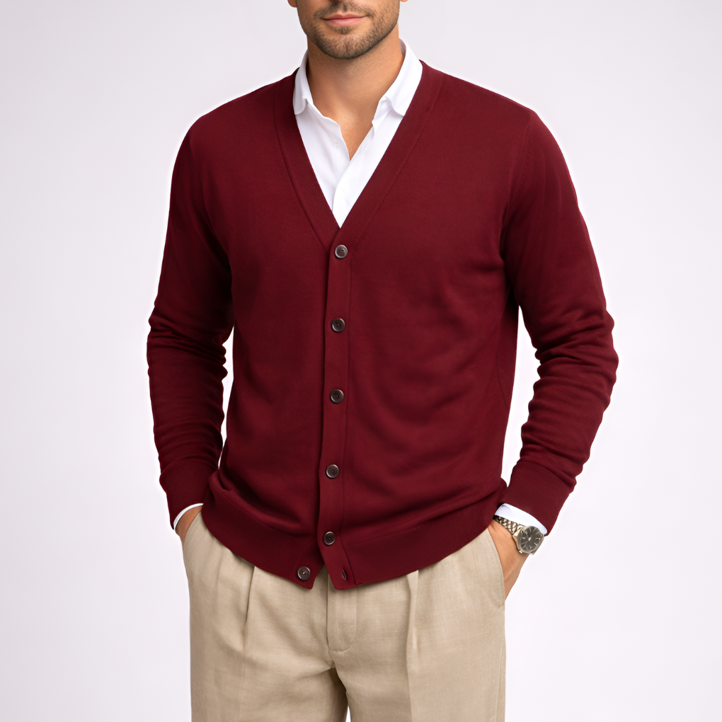 Vest met knoopsluiting voor heren - Tiago