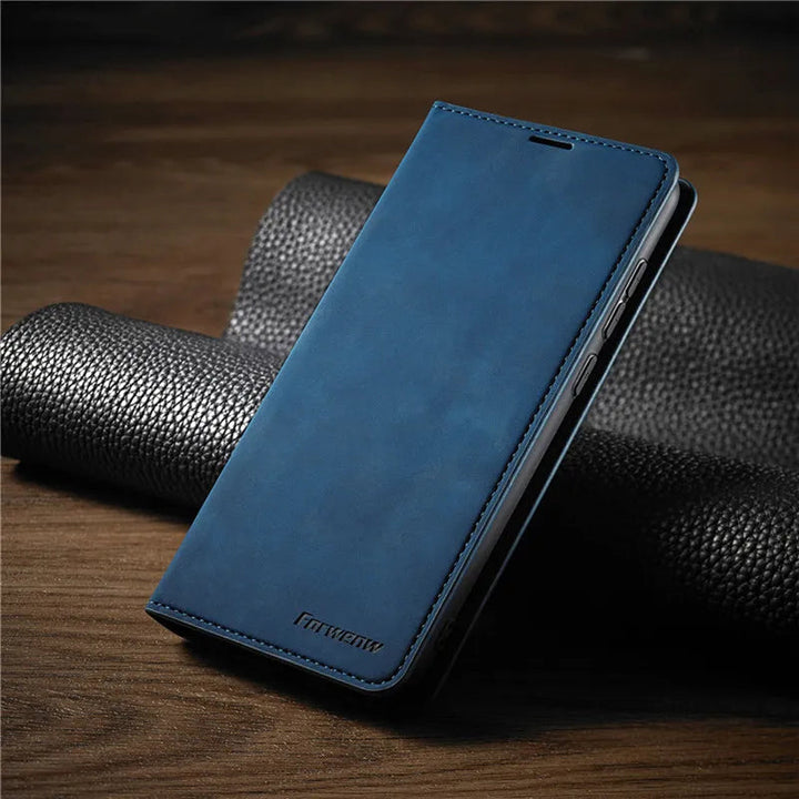 Elegant telefoonhoesje met magnetische sluiting en slank beschermend ontwerp