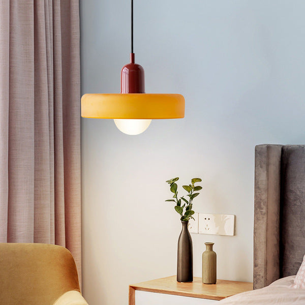 Moderne decoratieve hanglamp, gekleurde plafondhanglamp