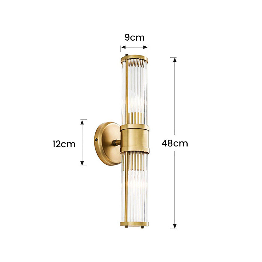 Luxe badkamer-wandlamp – GoldGlow