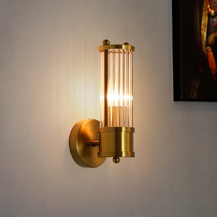 Luxe badkamer-wandlamp – GoldGlow