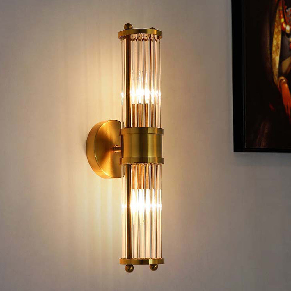 Luxe badkamer-wandlamp – GoldGlow