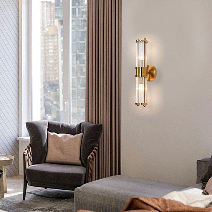 Luxe badkamer-wandlamp – GoldGlow