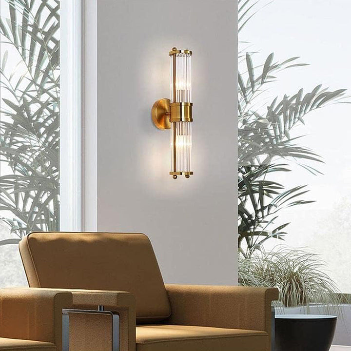 Luxe badkamer-wandlamp – GoldGlow