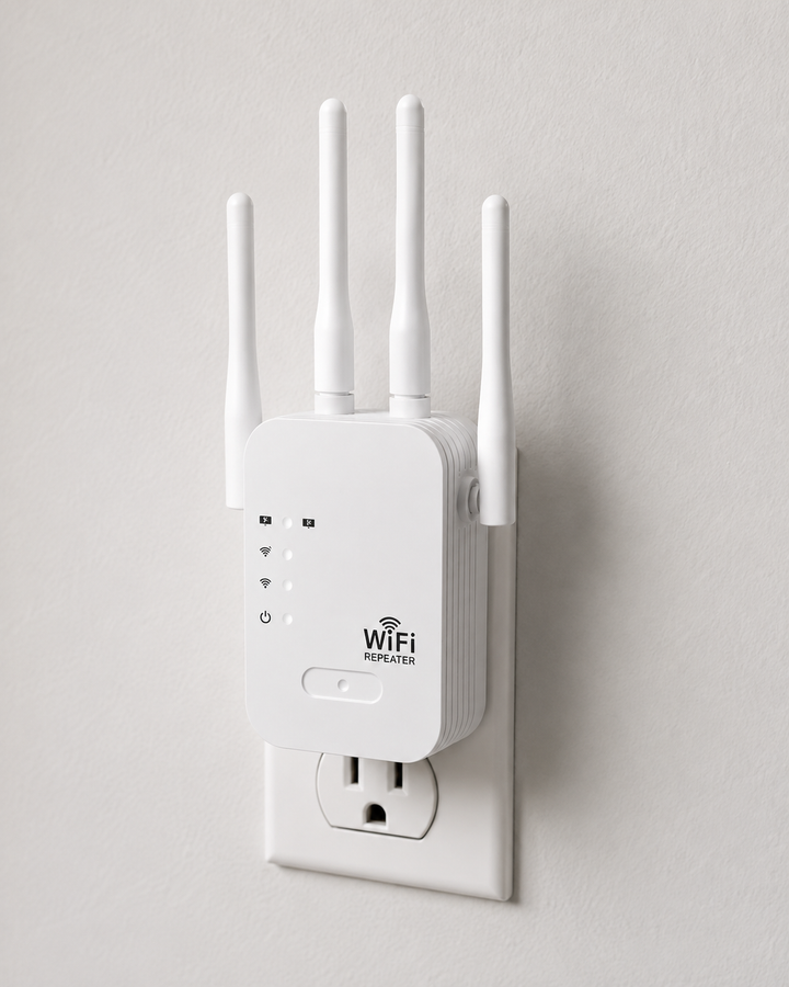 Wifi-versterker voor binnen en buiten | Dualband 1200 Mbit/s | 2,4 & 5 GHz