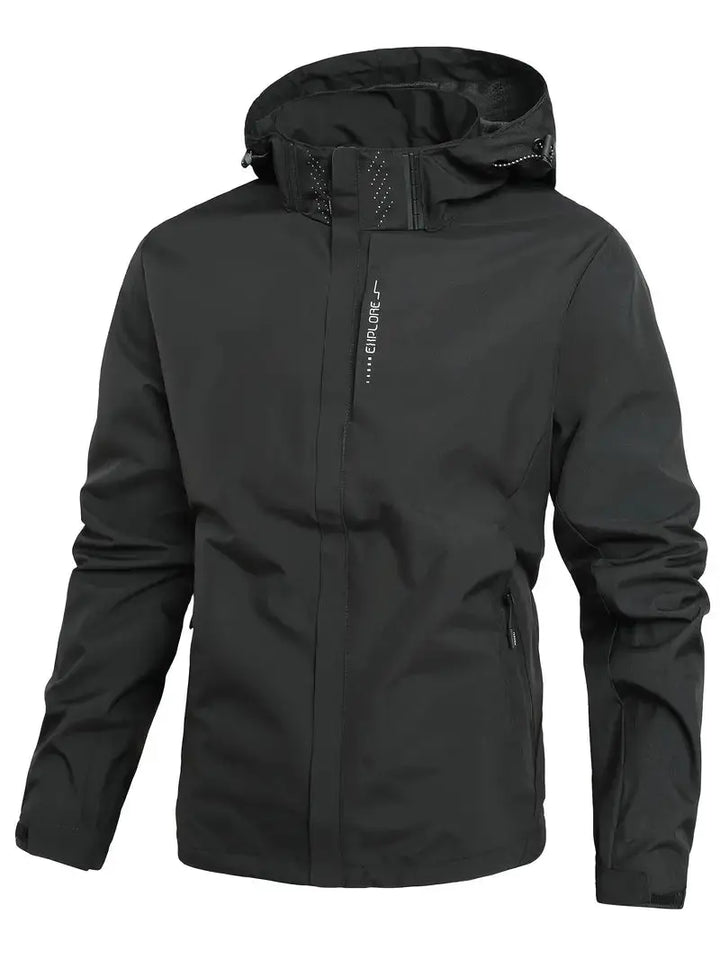 Waterdichte outdoorjas met capuchon - Joel