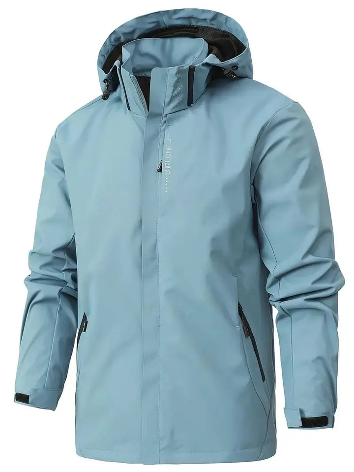 Waterdichte outdoorjas met capuchon - Joel