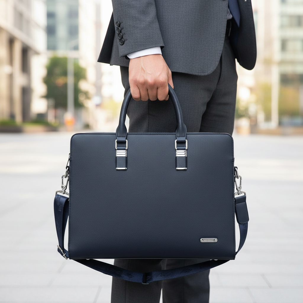 Multifunctionele leren aktetas - LuxuryCarry