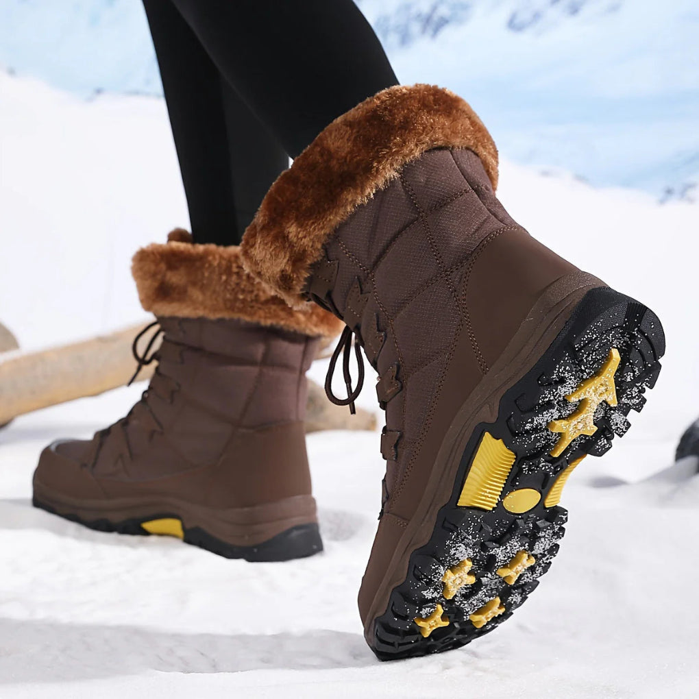 Dames Winterlaarzen – Zachte Voering en Verbeterde Grip - Snowboots