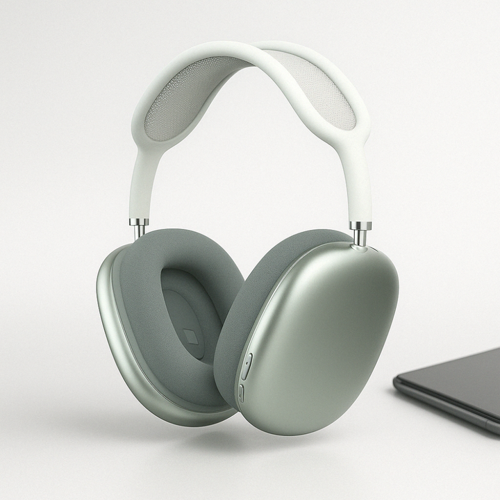 Draadloze bluetooth-over-earkoptelefoon met lange batterijduur