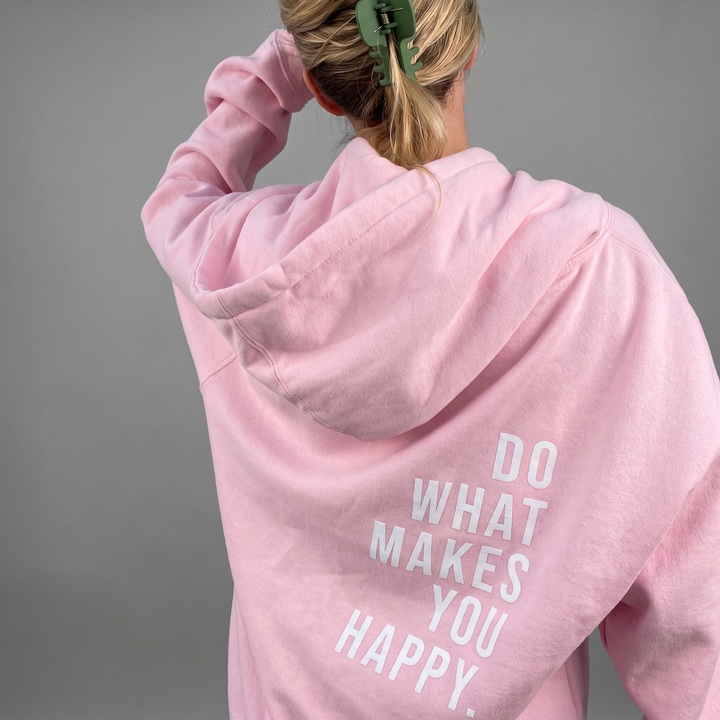 Dames hoodie met kangoeroezak en duimgaten
