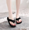 Orthopedische zwarte comfortpantoffels