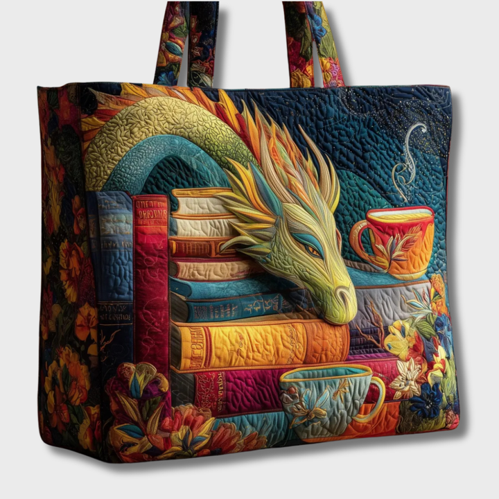 Handgemaakte casual dagelijkse tas met gewatteerd design