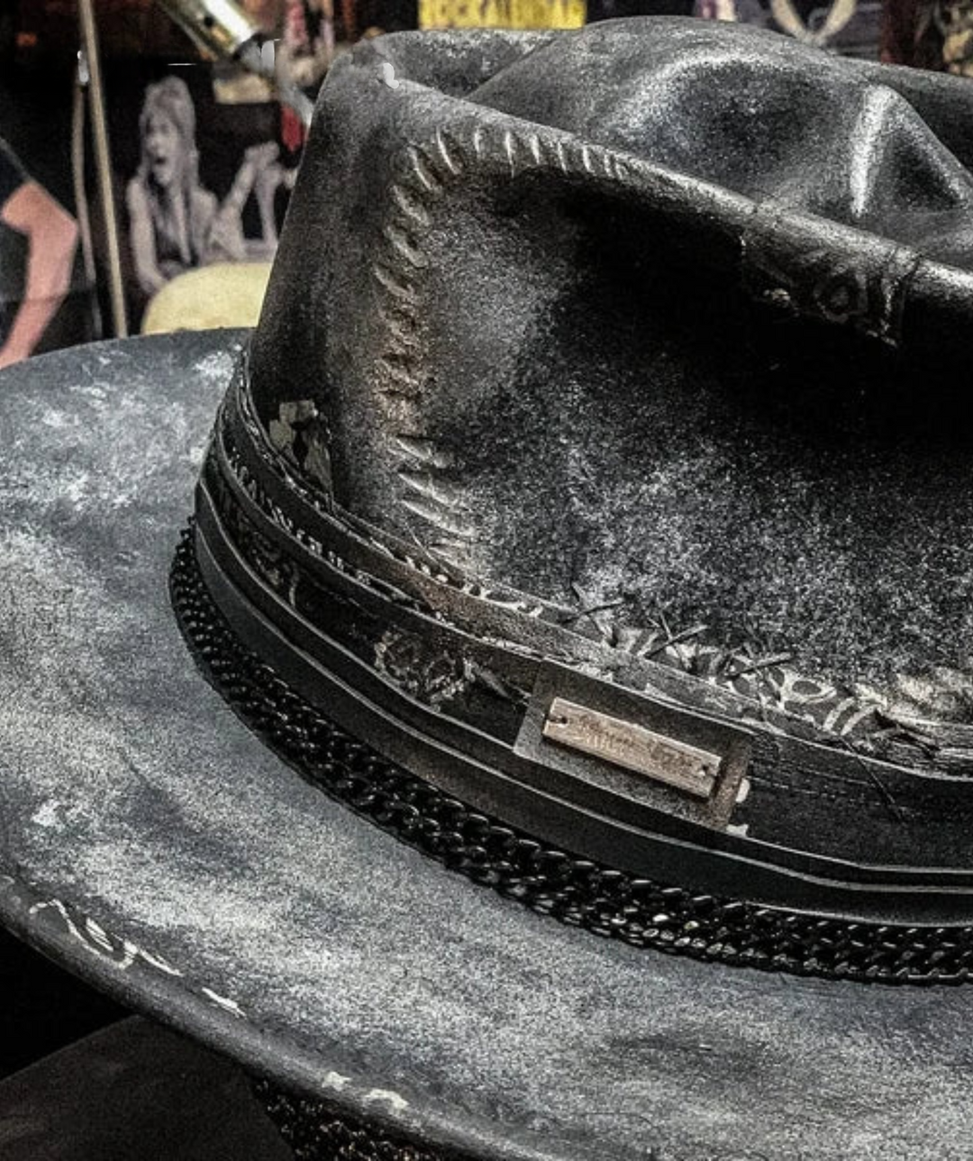 Handgemaakte hoed - cowboyhoed