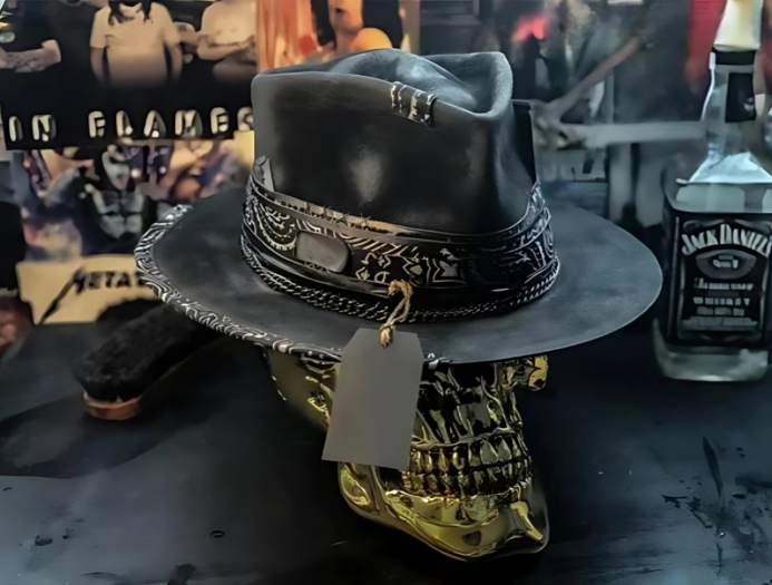 Handgemaakte hoed - cowboyhoed