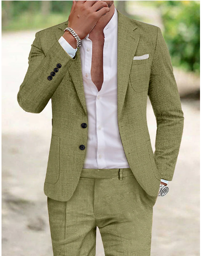 Elegant tweedelig pak voor Heren