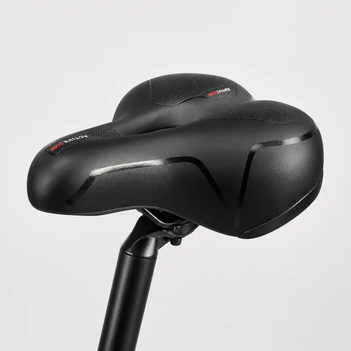 Ergonomische comfortabele fietszadel met uitsparing – met 2 inch dik schuim en waterdicht PU-leer