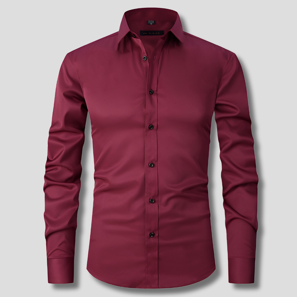 Strijkvrij en kreukvrij Herenoverhemd - Praktisch en comfortabel