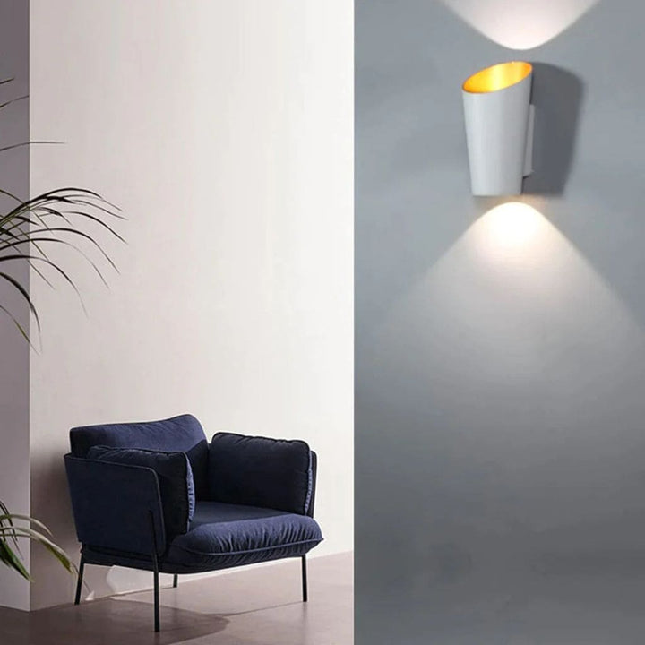 GlowLite - Moderne Waterdichte LED Wandlamp voor Binnen en Buiten