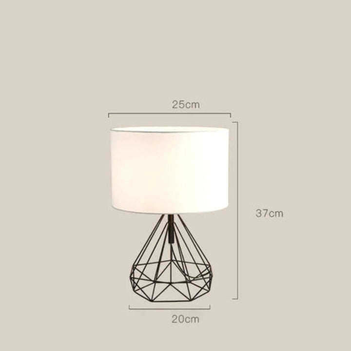 LumiGlow - Geometrische Tafellamp met Warm Ambientelicht