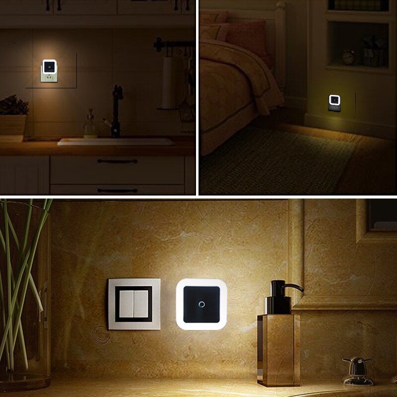 Brightly - Set van 2 LED Nachtlampjes met Bewegingssensor voor Kinderen