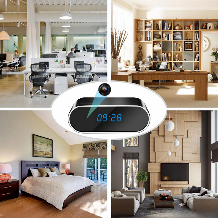 StealthGuard - Mini Camera Met Horloge, Full HD & Bewegingsdetectie