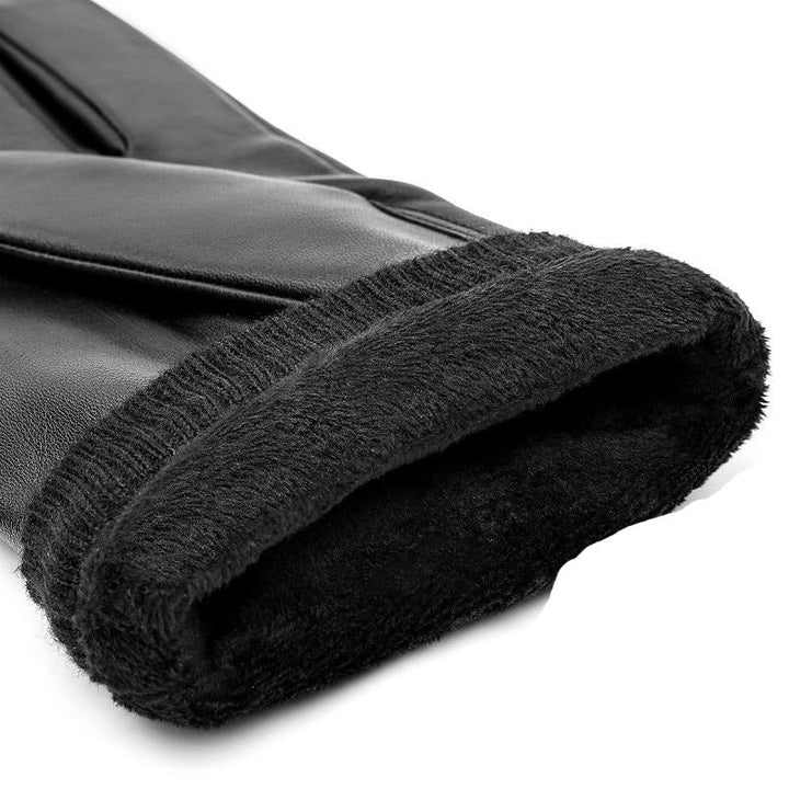 WarmTouch - Luxe Warme Leren Winterhandschoenen Voor Comfort En Stijl