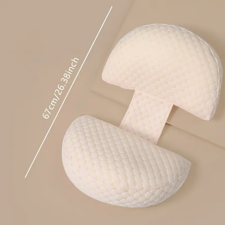 PregDreams – Ergonomisch Zwangerschapskussen Voor Buik- en Rugondersteuning