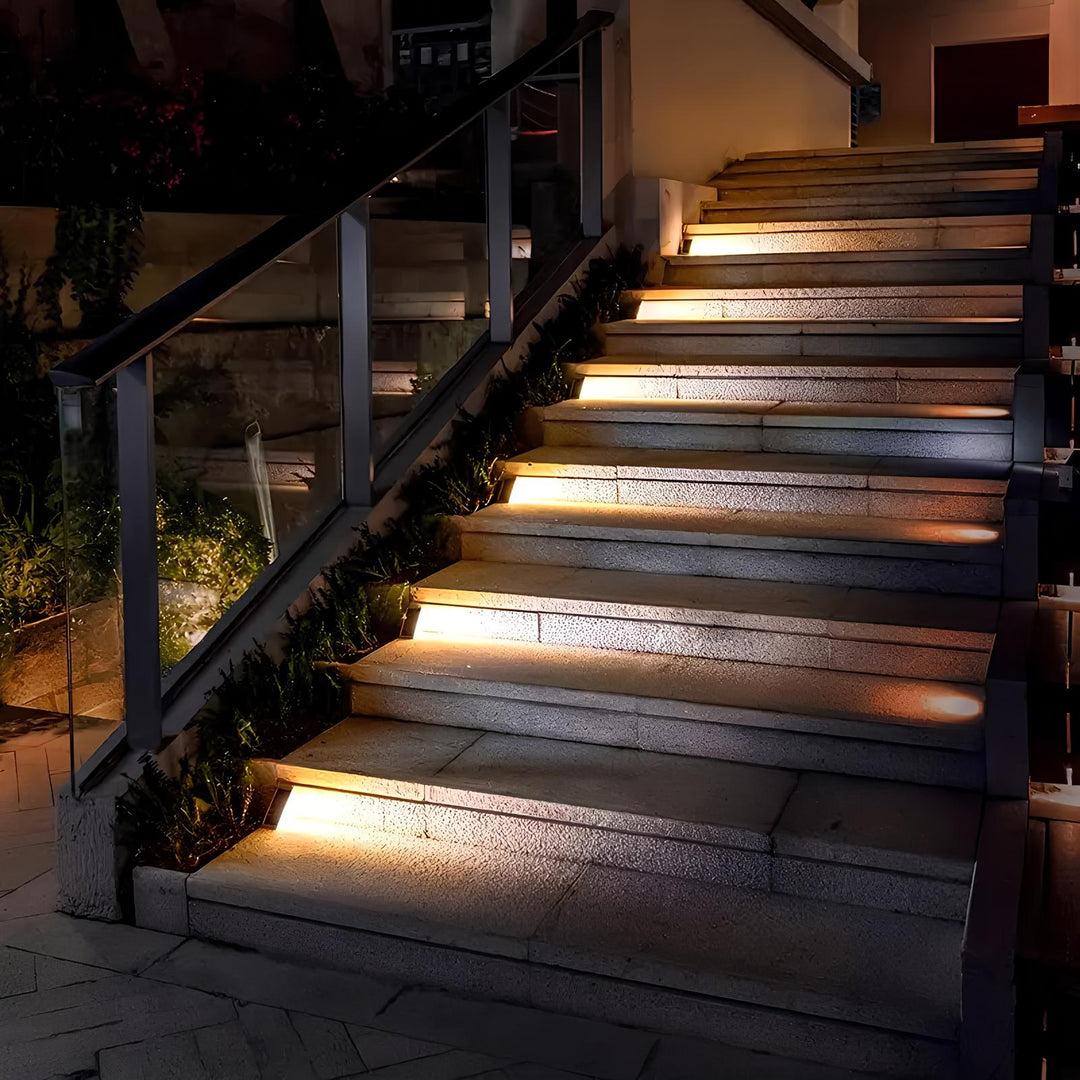 Solar trapverlichting voor buiten, waterdicht, duurzaam en met sfeervolle gloed
