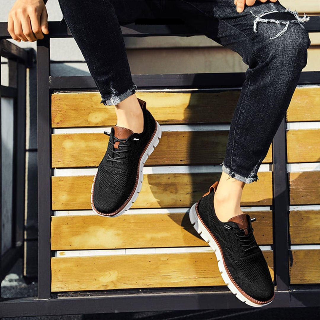 Ademende en ultracomfortabele herensneakers in minimalistisch design – Elias