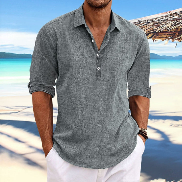 Sweat-absorbent Wrinkle-free Casual Short-sleeve
