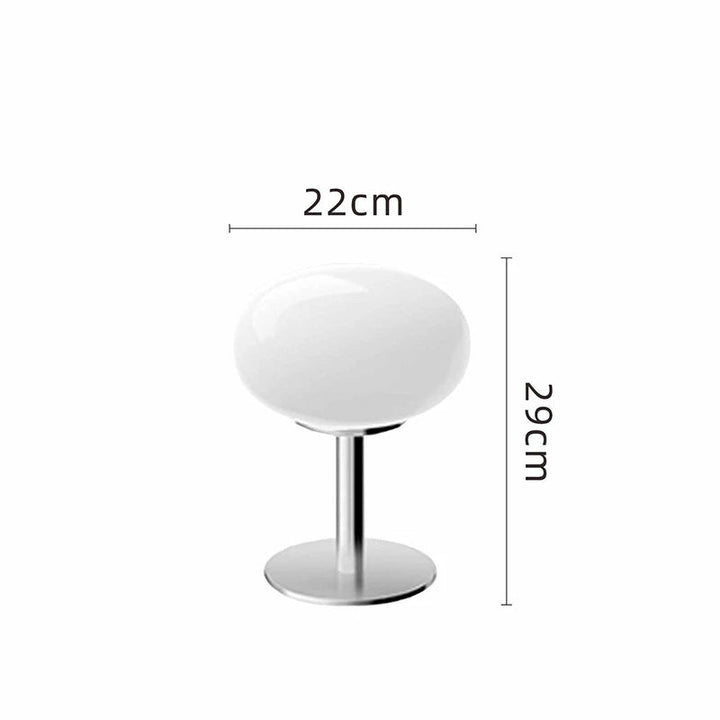 GlowLite - Draadloze Bauhaus Tafellamp met Dimbare LED